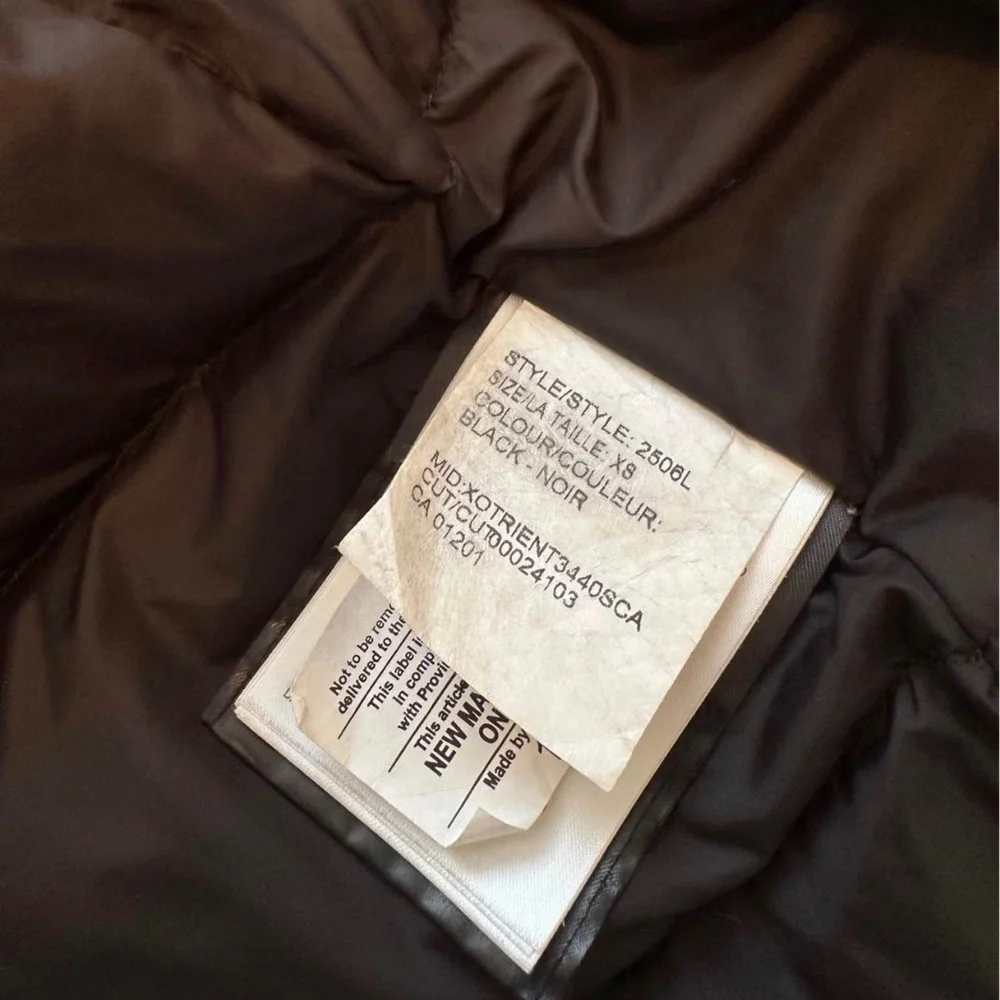 Women's Canada Goose Black Parka with Fur Trim - Picture 8 of 11